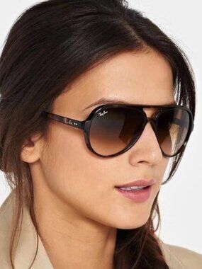 Ray-Ban RB4125 Tortoiseshell Polarized Sunglasses